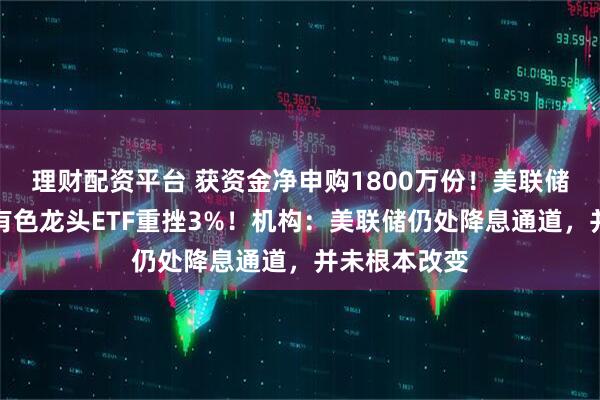 理财配资平台 获资金净申购1800万份！美联储讲话扰动，有色龙头ETF重挫3%！机构：美联储仍处降息通道，并未根本改变